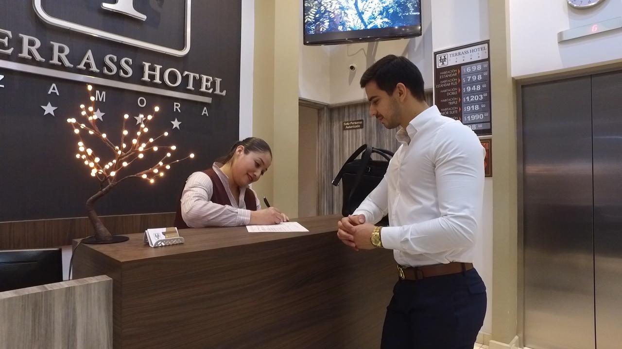 Terrass Hotel Zamora Zamora de Hidalgo Exteriér fotografie