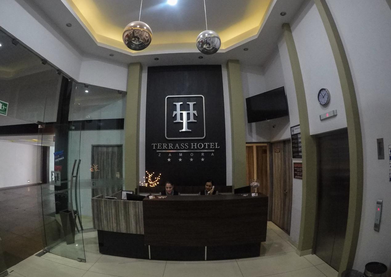 Terrass Hotel Zamora Zamora de Hidalgo Exteriér fotografie